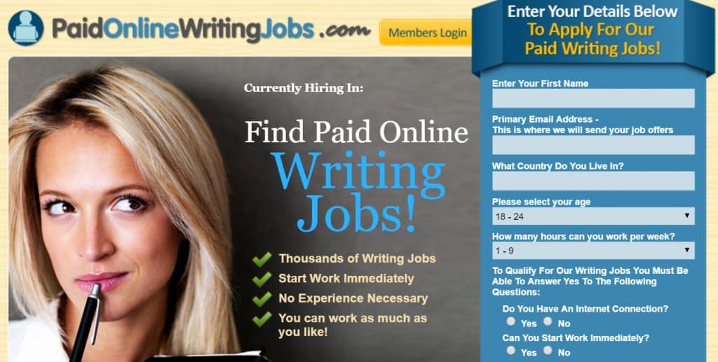 Read more about the article Paid Online Writing Jobs Review